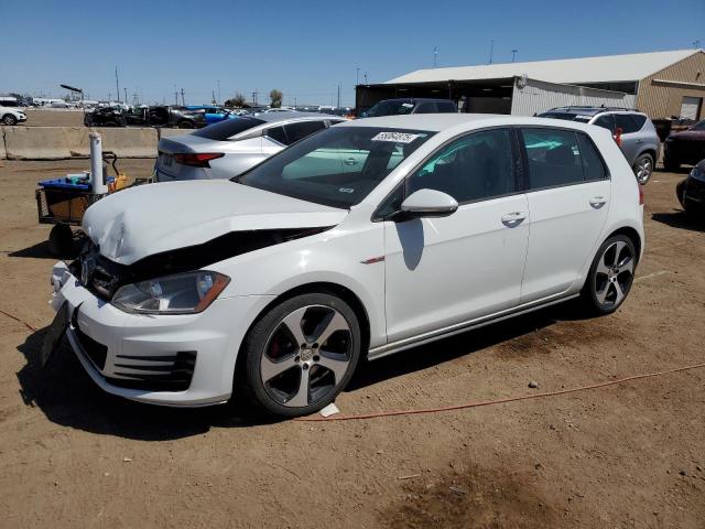 VOLKSWAGEN GTI S 2017 white  gas 3VW4T7AU9HM018375 photo #1