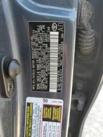 2015 TOYOTA COROLLA L - 2T1BURHE4FC251930