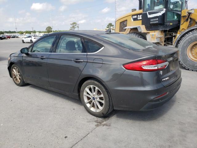 FORD FUSION SE 2019 gray  gas 3FA6P0HD3KR261872 photo #3