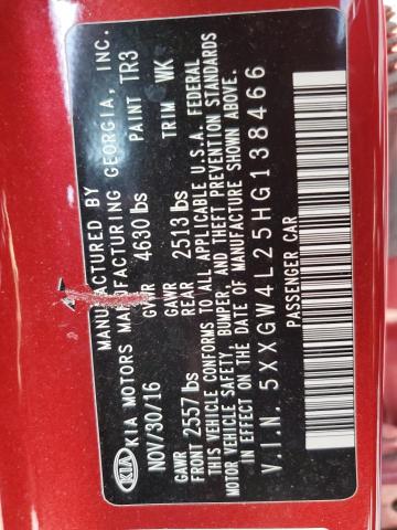 2017 KIA OPTIMA SX - 5XXGW4L25HG138466