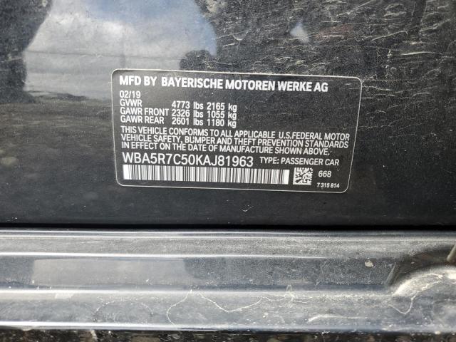2019 BMW 330XI - WBA5R7C50KAJ81963
