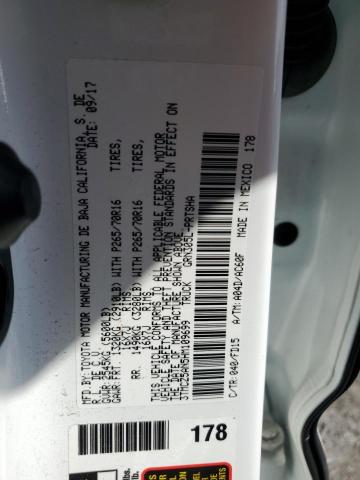 2017 TOYOTA TACOMA DOU - 3TMCZ5AN5HM109699