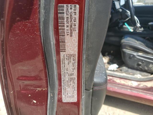 2022 DODGE DURANGO R/ - 1C4SDHCT9NC203590