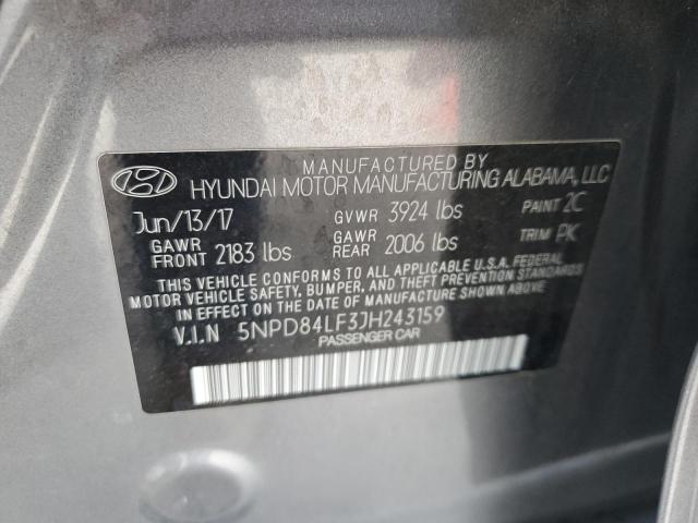 2018 HYUNDAI ELANTRA SE - 5NPD84LF3JH243159
