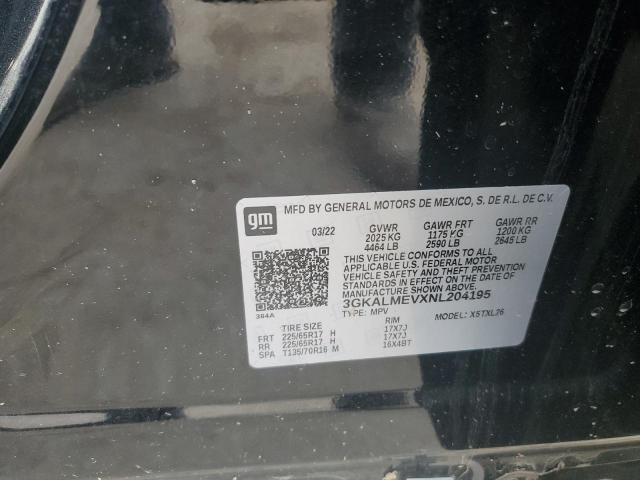 2022 GMC TERRAIN SL - 3GKALMEVXNL204195