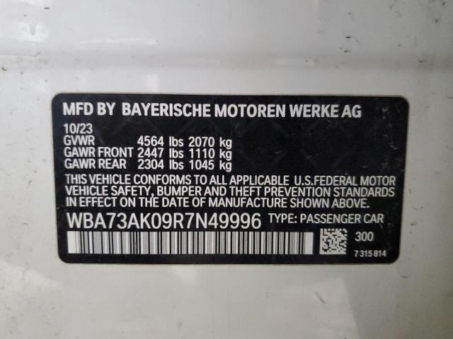 2024 BMW 228XI - WBA73AK09R7N49996