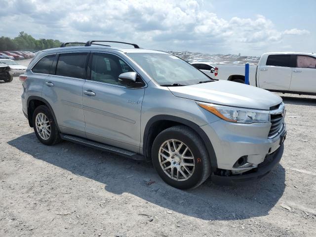 Vin: 5tddcrfh1fs007412, lot: 55097685, toyota highlander hybrid limited 20154