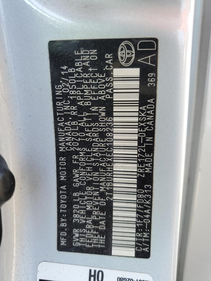 Toyota Corolla l 2014