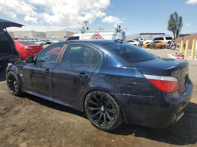 BMW M5 2010 blue sedan 4d gas WBSNB9C50AC043239 photo #3