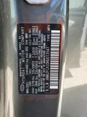 2022 HYUNDAI TUCSON SEL - KM8JFCA10NU013547