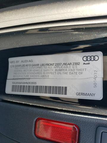 2017 AUDI A4 ULTRA P - WAUKMAF4XHN053555