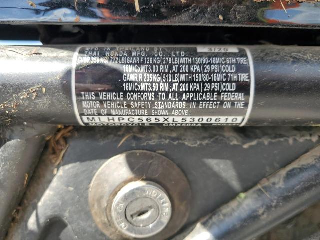 2020 HONDA CMX500 A - MLHPC565XL5300610