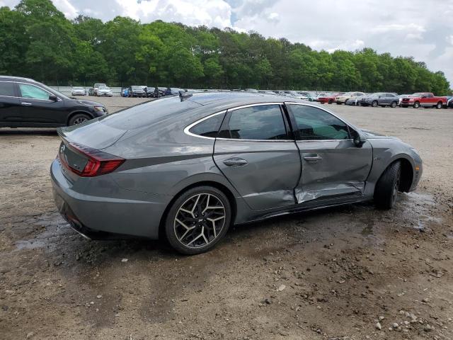 Vin: 5npek4jc6mh130308, lot: 54052245, hyundai sonata n line 20213