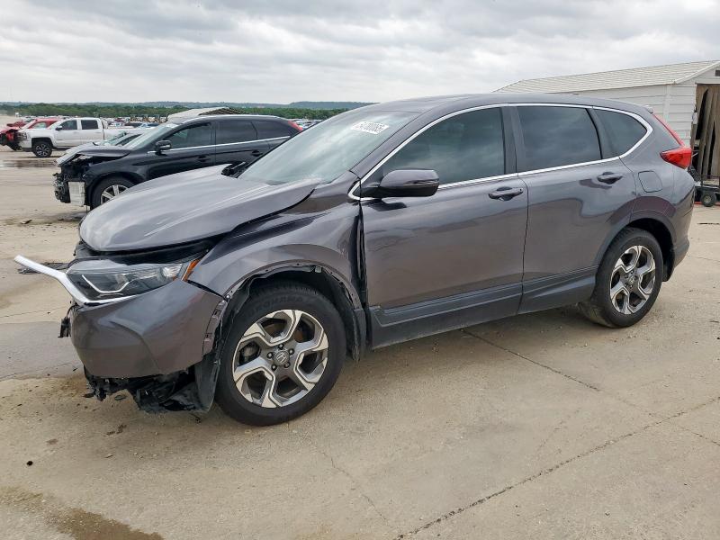 HONDA CR-V EXL 2018 gray  gas 5J6RW1H88JA010657 photo #1