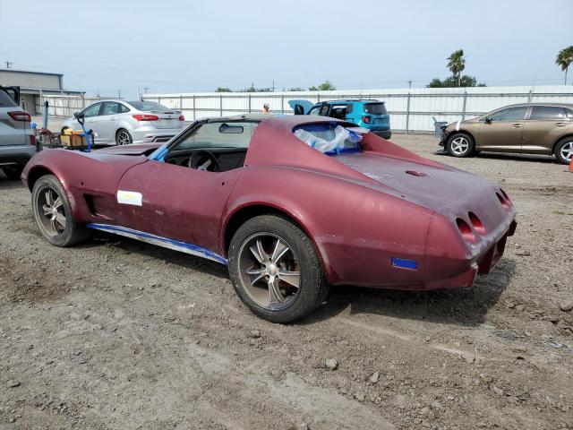 Vin: 1z37l7s416041, lot: 55272975, chevrolet corvette 19772