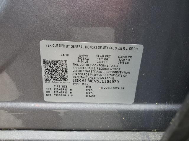 2018 GMC TERRAIN SL - 3GKALMEV5JL354970