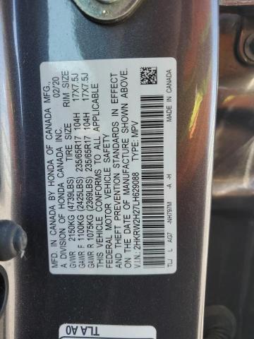 2020 HONDA CR-V LX - 2HKRW2H27LH629088