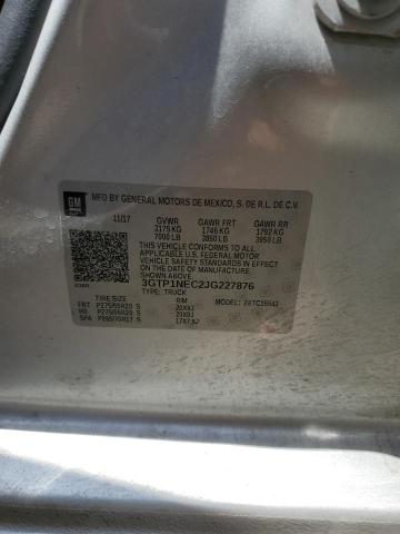 2018 GMC SIERRA C15 - 3GTP1NEC2JG227876