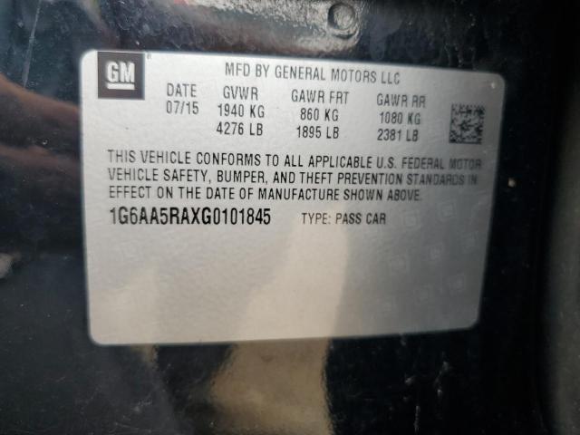 2016 CADILLAC ATS - 1G6AA5RAXG0101845