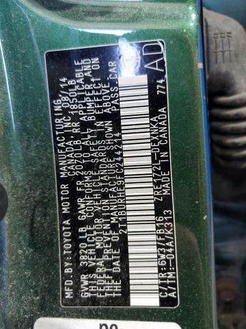 2015 TOYOTA COROLLA L - 2T1BURHE9FC244214