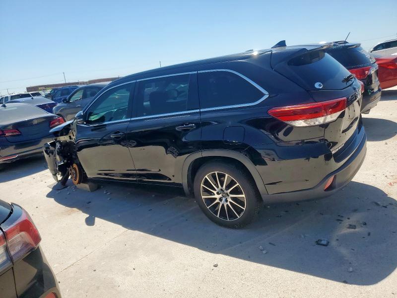 Vin: 5tdkzrfh3js537704, lot: 53646925, toyota highlander se 20182