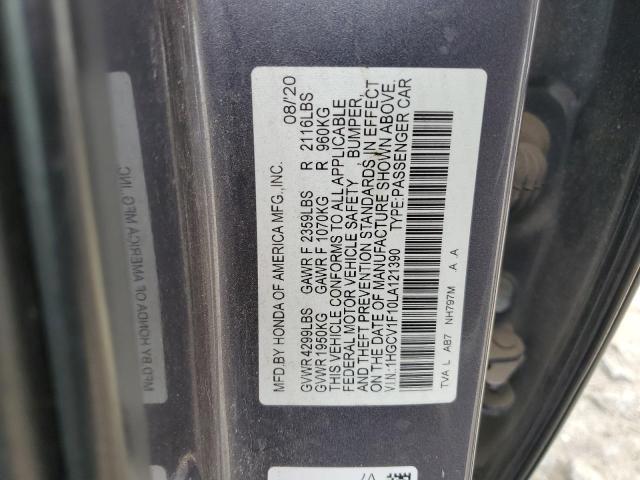2020 HONDA ACCORD LX - 1HGCV1F10LA121390