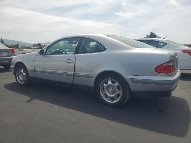 MERCEDES-BENZ CLK 320 1999 silver coupe gas WDBLJ65G5XF100670 photo #3