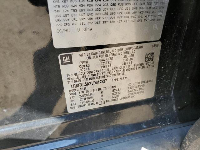 2020 BUICK ENVISION E - LRBFXCSAXLD014237