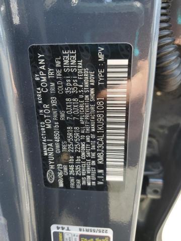 2019 HYUNDAI TUCSON LIM KM8J3CAL1KU981081