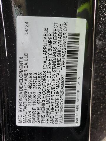 2024 HONDA ACCORD HYB - 1HGCY2F62RA089382