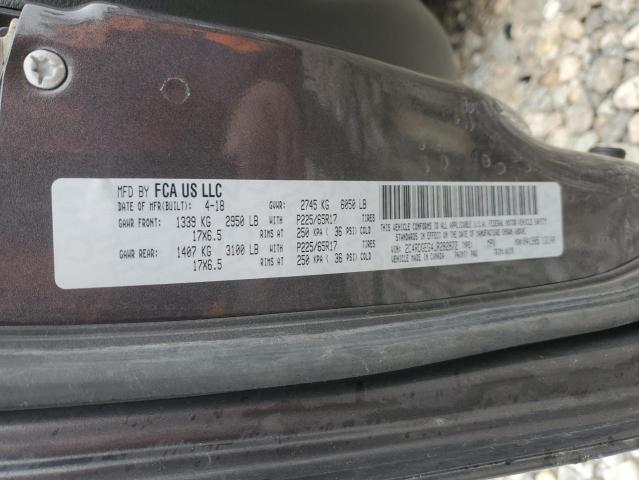 2018 DODGE GRAND CARA - 2C4RDGEG4JR282872