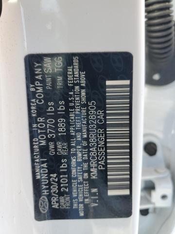 2024 HYUNDAI VENUE SEL - KMHRC8A38RU328905