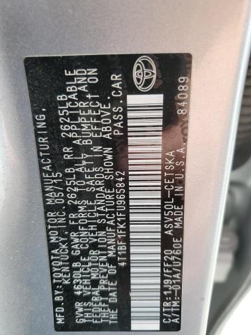 2015 TOYOTA CAMRY LE - 4T1BF1FK1FU965842