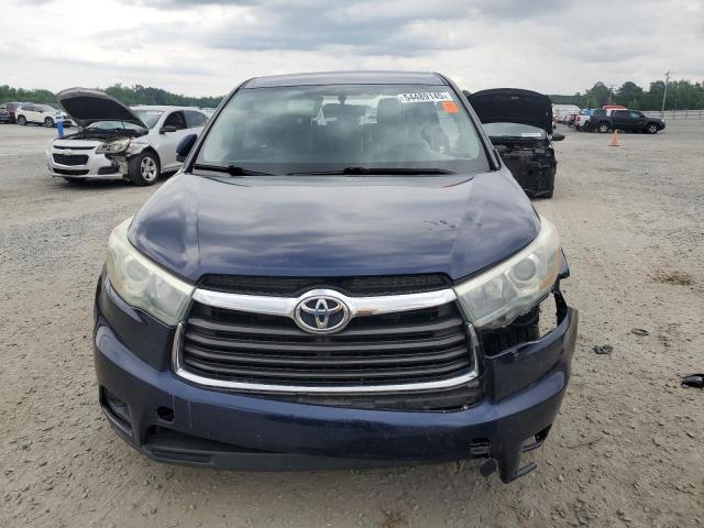 5tdzarfh3fs012641 - 2015 Toyota highlander le - #54489145