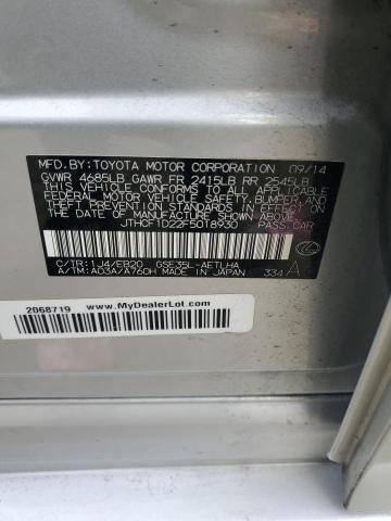2015 LEXUS IS 250 JTHCF1D22F5018930
