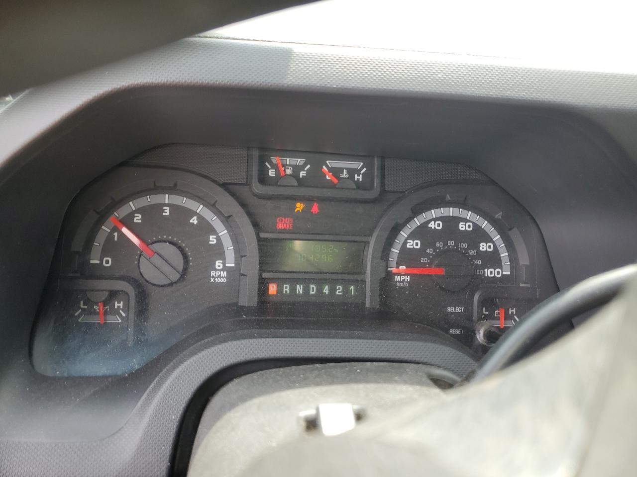 FORD ECONOLINE E350 SUPER DUTY CUTAWAY VAN