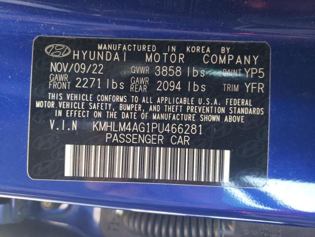2023 HYUNDAI ELANTRA SE - KMHLM4AG1PU466281