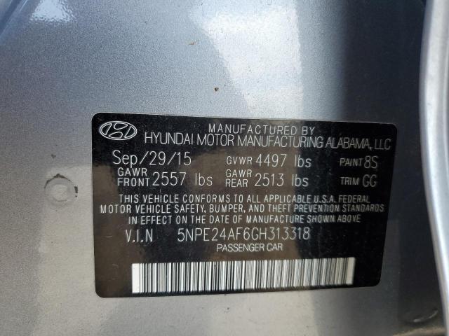 2016 HYUNDAI SONATA SE - 5NPE24AF6GH313318