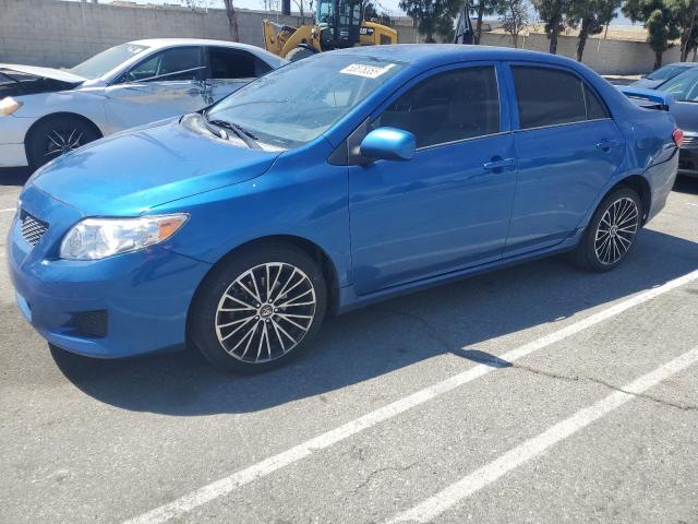 TOYOTA COROLLA BA 2009 blue  gas JTDBL40E399093172 photo #1