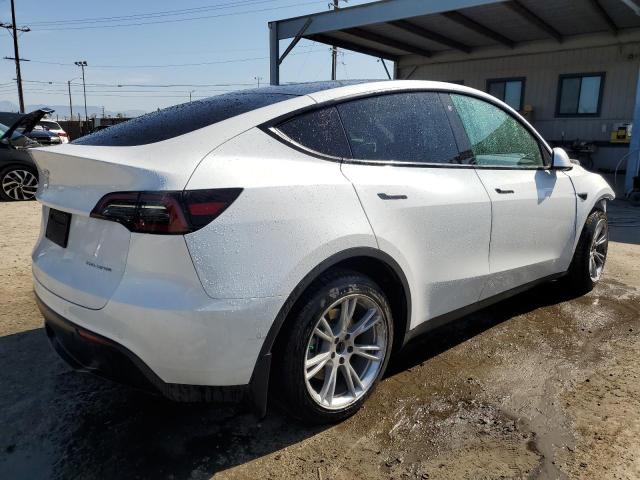 TESLA MODEL Y 2022 white  electric 7SAYGDEE8NF554957 photo #4