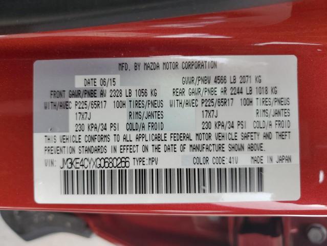 2016 MAZDA CX-5 TOURI - JM3KE4CYXG0680266