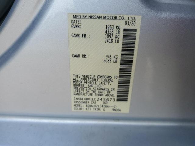 2020 NISSAN ALTIMA S - 1N4BL4BV1LC245673