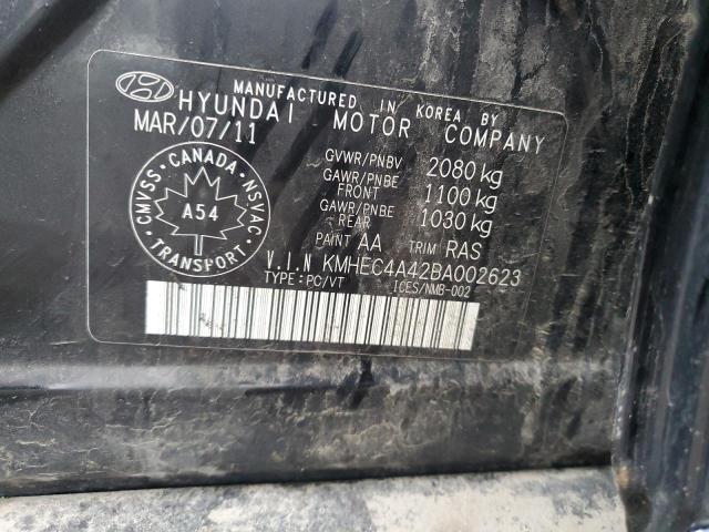 2011 HYUNDAI SONATA HYB - KMHEC4A42BA002623