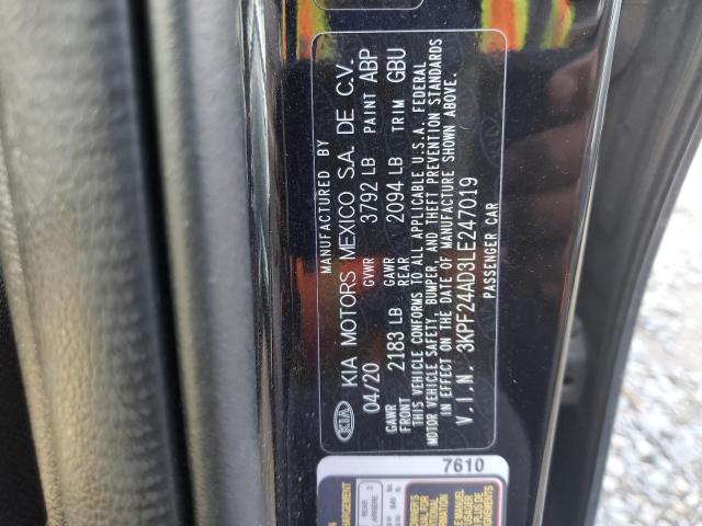 2020 KIA FORTE FE - 3KPF24AD3LE247019