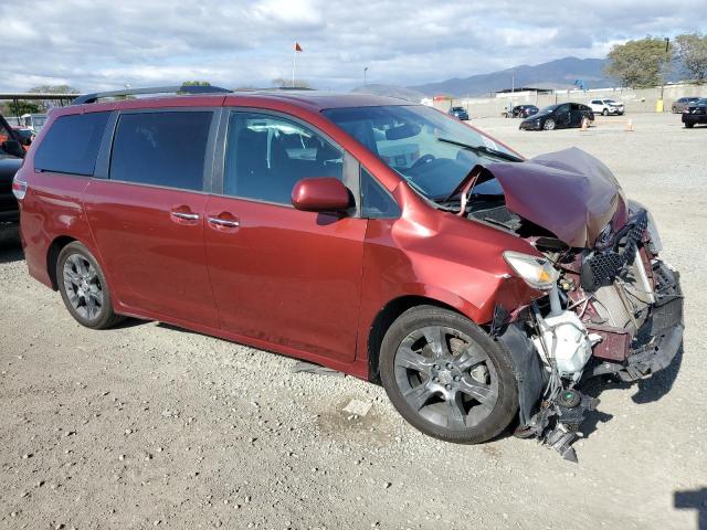 Vin: 5tdxk3dc1gs713222, lot: 54524795, toyota sienna se 20164