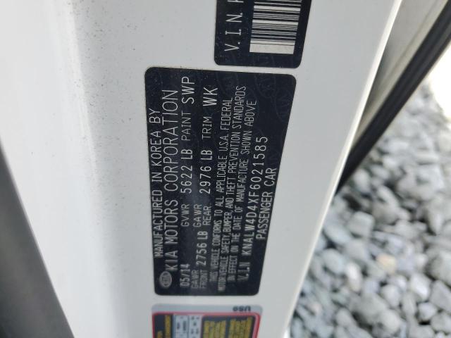 2015 KIA K900 KNALW4D4XF6021585