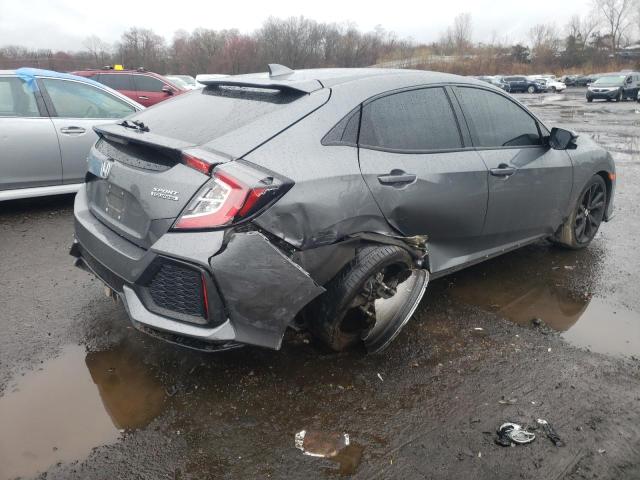 Vin: shhfk7h92ju411238, lot: 51836515, honda civic sport touring 20183