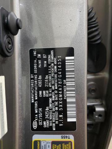 2015 KIA OPTIMA LX - 5XXGM4A78FG414351