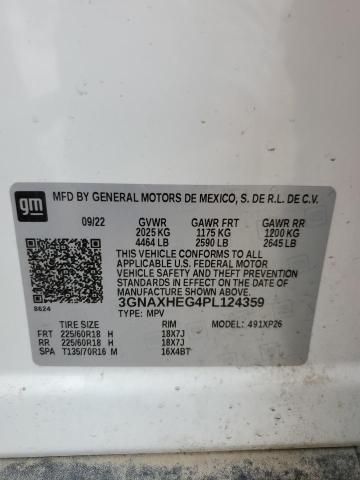 2023 CHEVROLET EQUINOX LS - 3GNAXHEG4PL124359