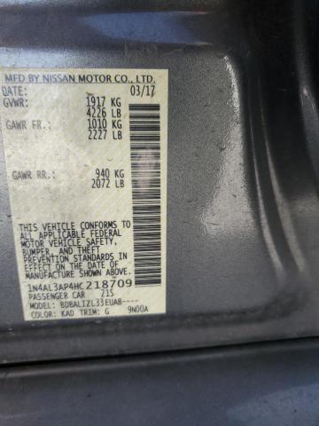 2017 NISSAN ALTIMA 2.5 - 1N4AL3AP4HC218709